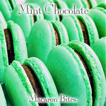 Mint Chocolate Macaron Flavor